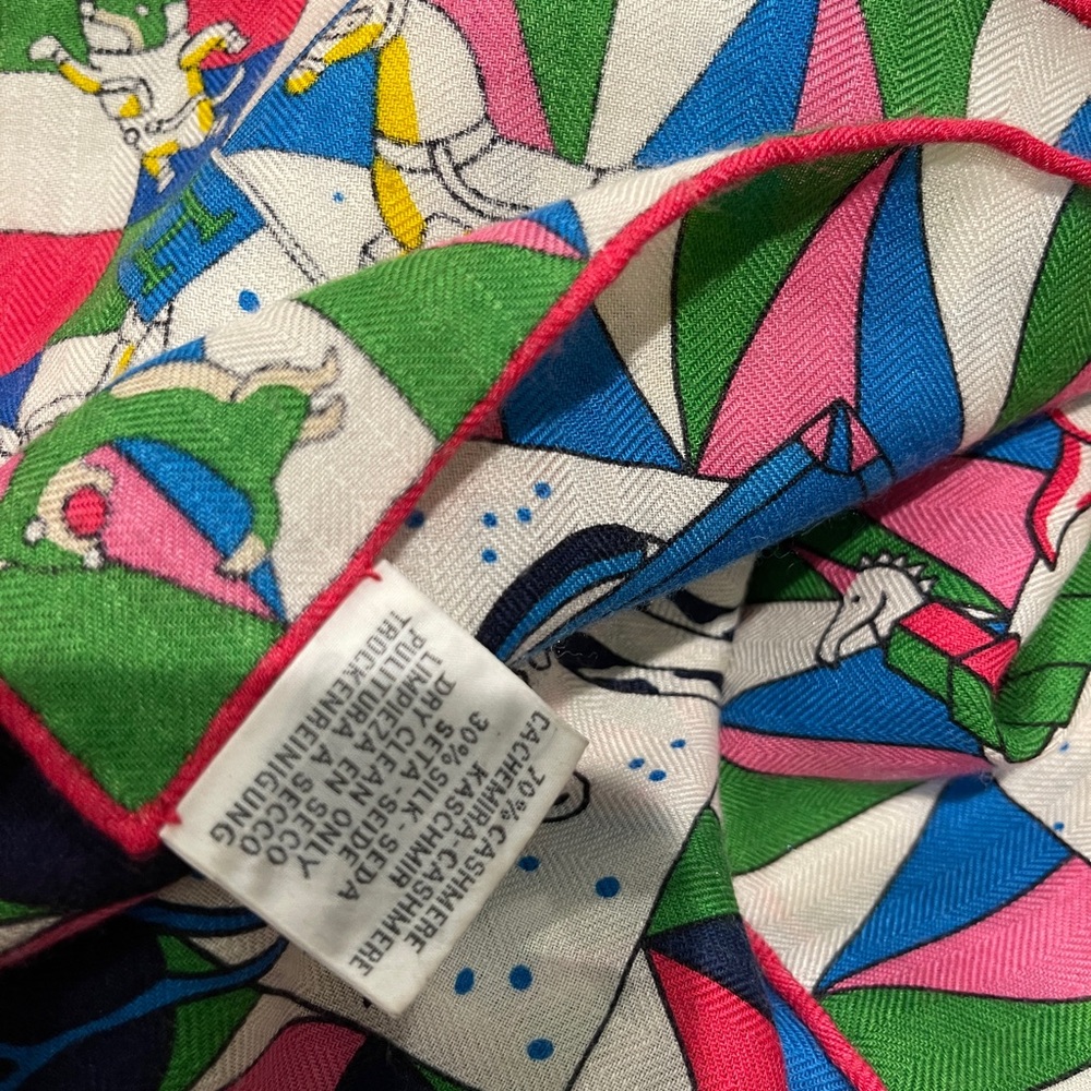 Hermès Colorful wool Scarf - Picture 7 of 8
